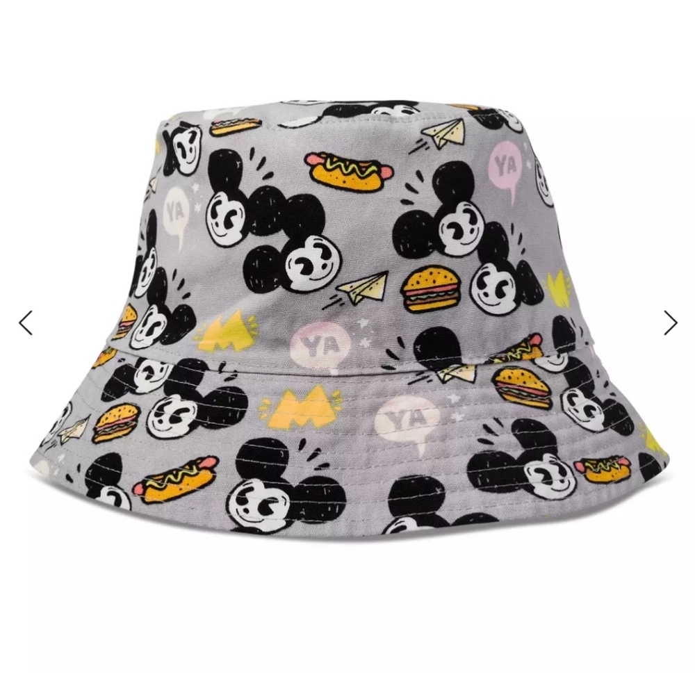 Brand new unworn Mickey Mouse Reversible Bucket Hat one size nanako kanemitsu
